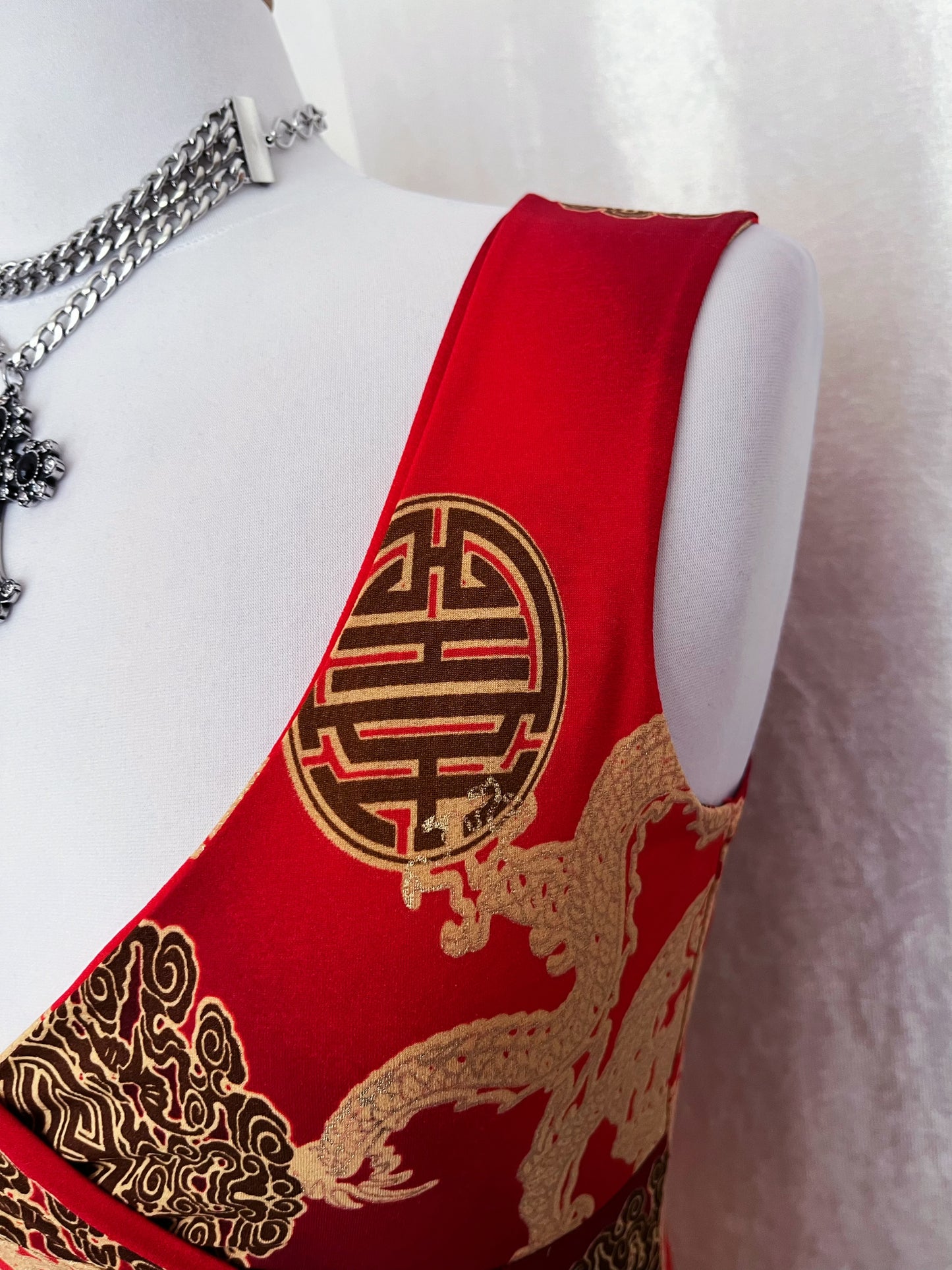 00's Orsay Asian style top 🐉