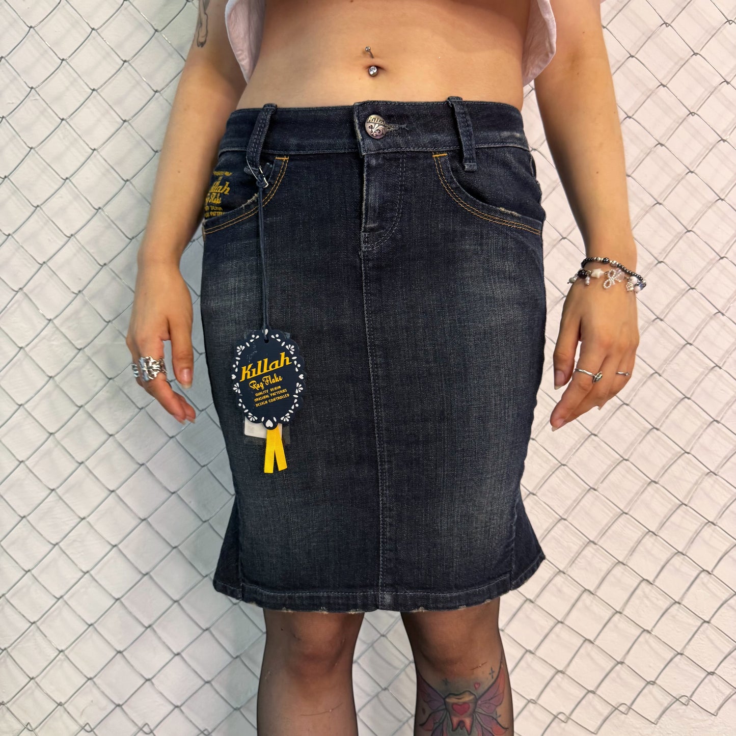 00’s deadstock Killah denim skirt 🎀🍓