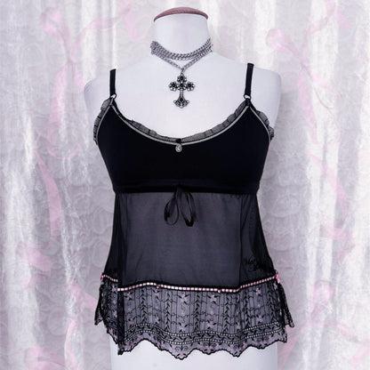 VIVE MARIA rare mesh cami top 🎀