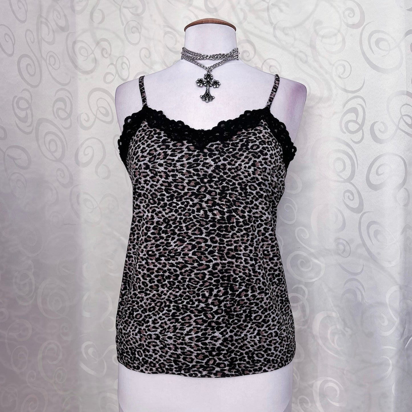Animal print cami top 🐆