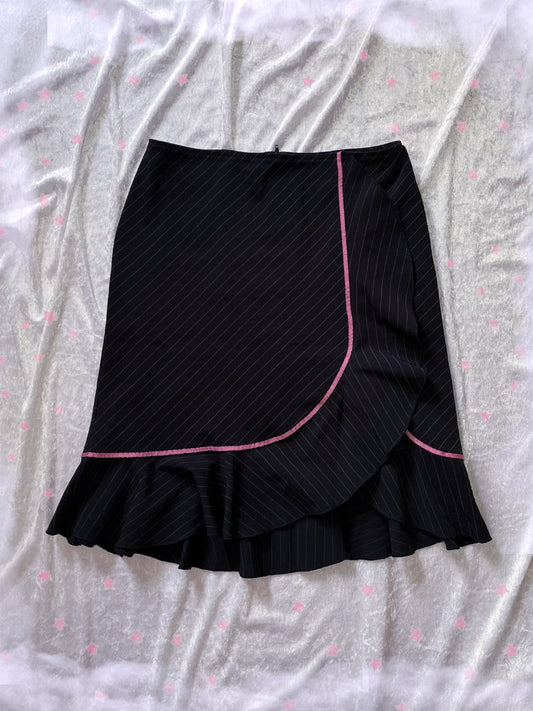 Cute office coquette striped skirt 🎀