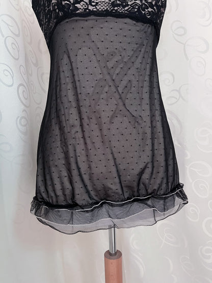 Dark coquette cami top🌀🦇