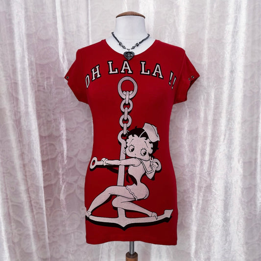 Vintage Zara x Betty Boop cotton tee ❤️
