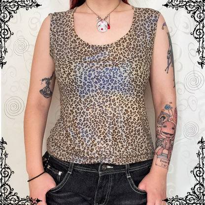 Essential animal print top 🐆