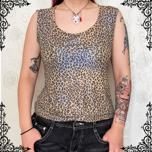 Essential animal print top 🐆