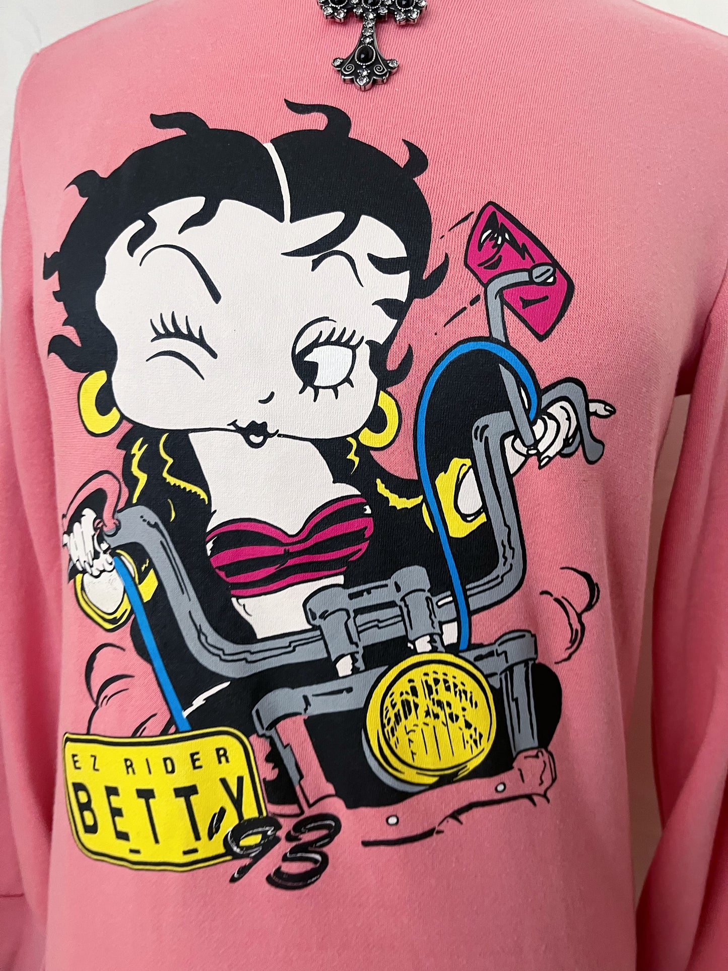 00’s Original BETTY BOOP racing sweatshirt 🏍️