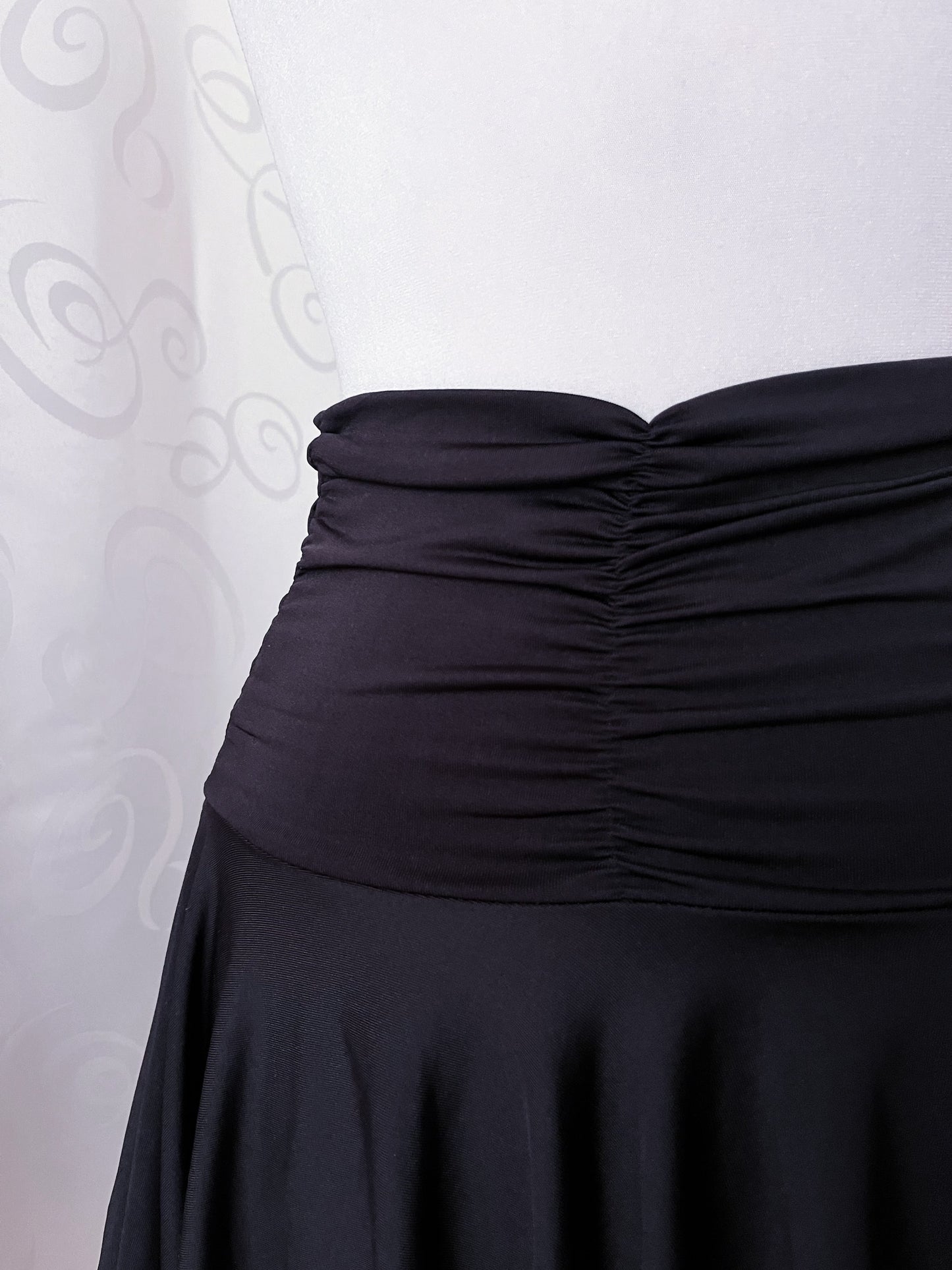 Witchy black asymmetrical skirt 🔮