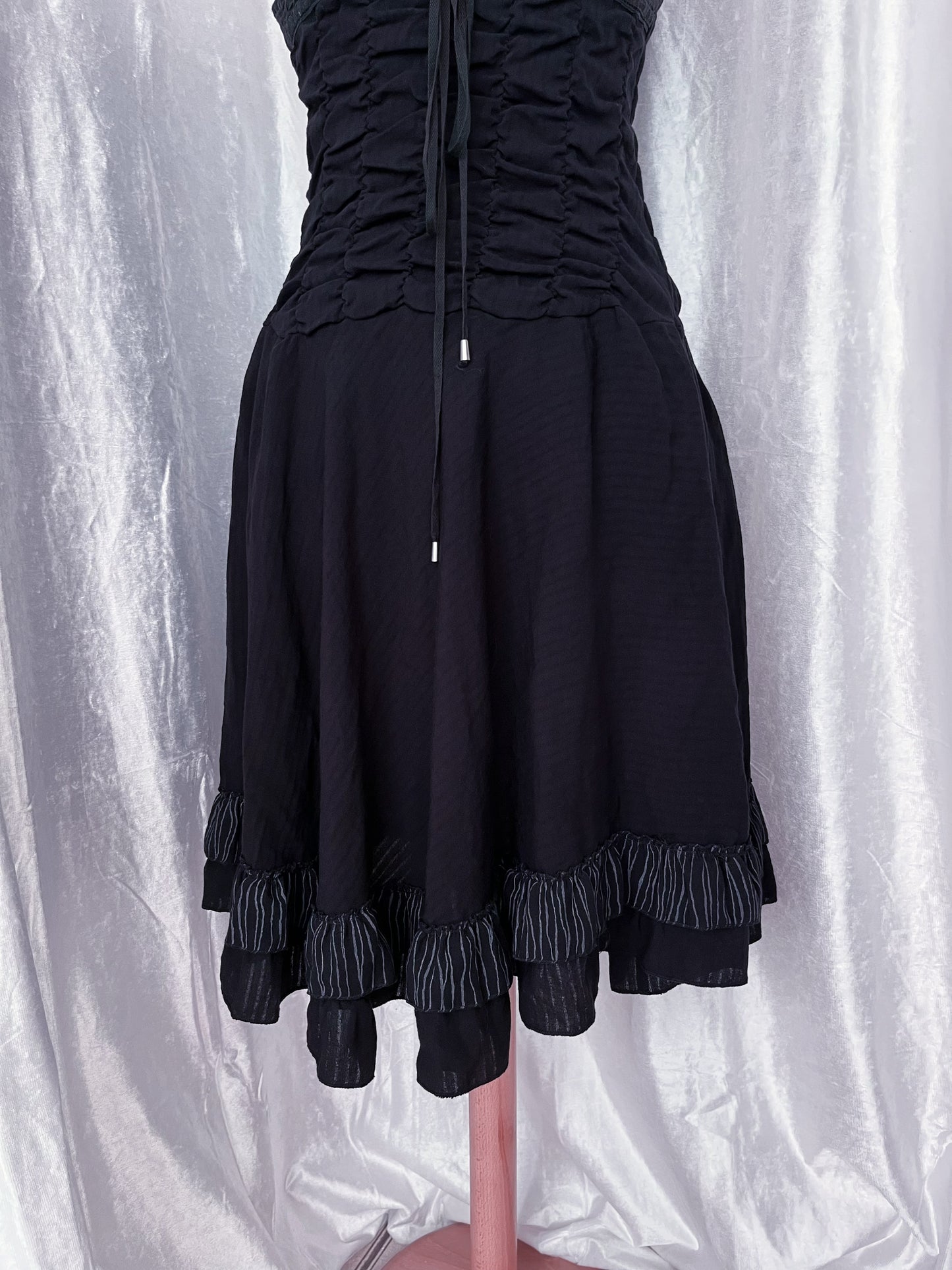 Gothic lolita black summer dress 🖤🪽