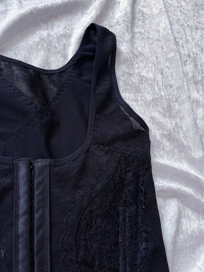 Alternative lace & mesh training corset 🕸️