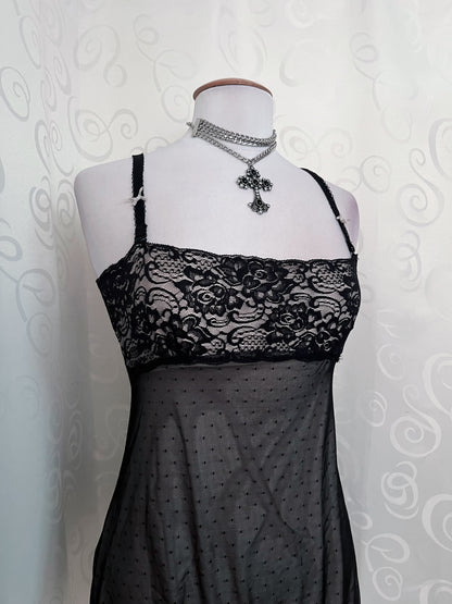 Dark coquette cami top🌀🦇