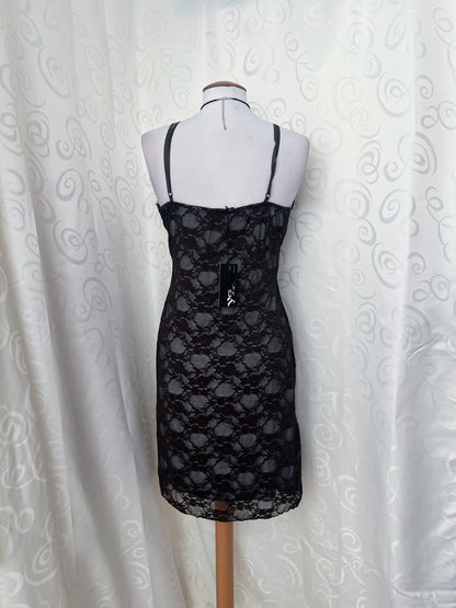 00’s deadstock brown fairy lace dress 🧚🏾🐌