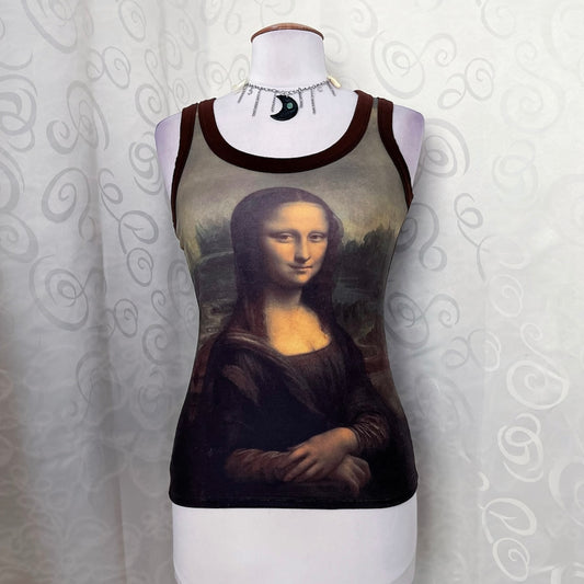 00’s Mona Lisa tank top 🖼️