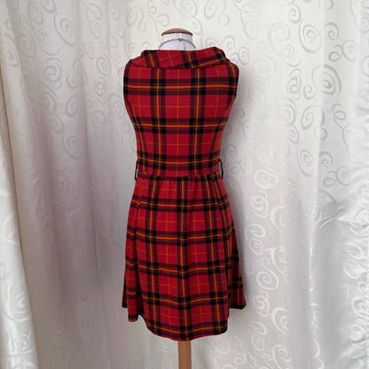 Alternative punk style tartan dress 🎸❤️