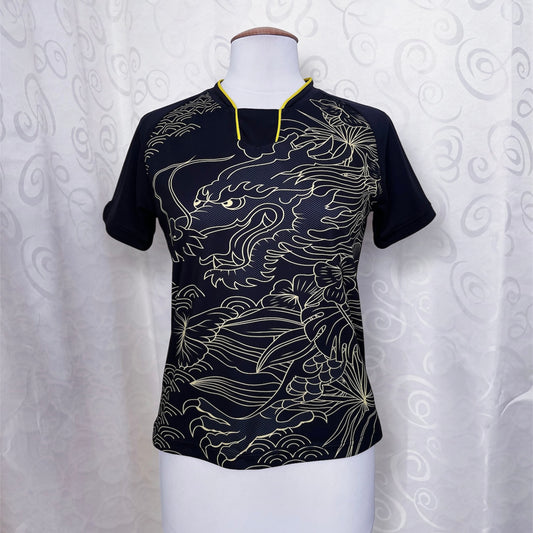 Insane black sports dragon tee 🐉