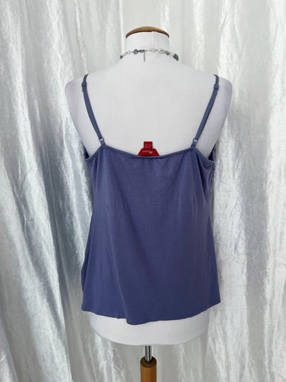00’s Monsoon fairy lilac top with silk & cotton trim 🧚🏻