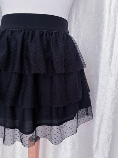 Dark coquette tulle black skirt 🎀