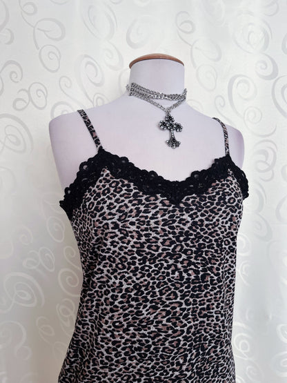 Animal print cami top 🐆