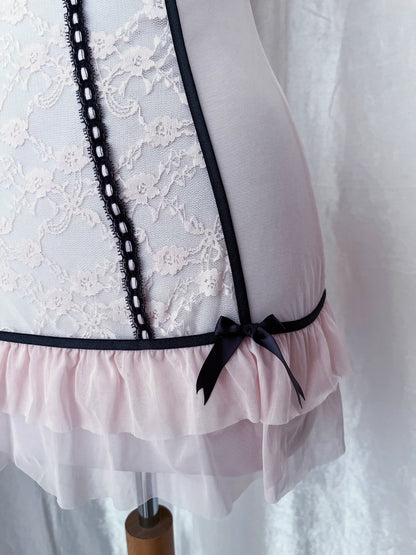 Fairy coquette see-through & lace babydoll 🎀🧚🏻