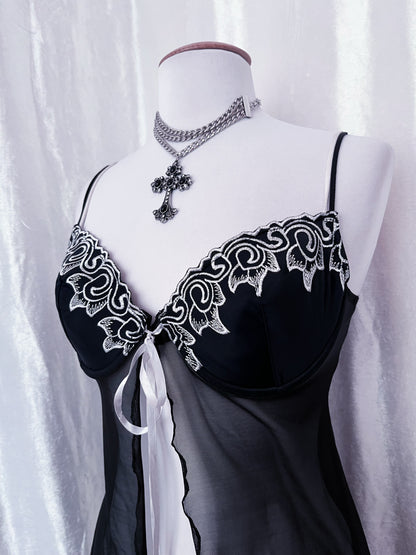 Dark fairy black bustier top 🖤🧚🏼‍♂️