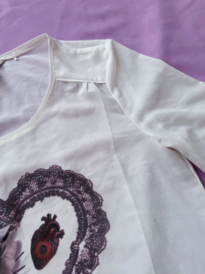 REWORKED Fallen Angel see-through top 🪽🫀