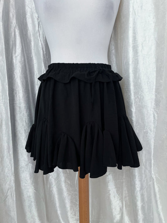 Gothic dark coquette skirt 🕸️