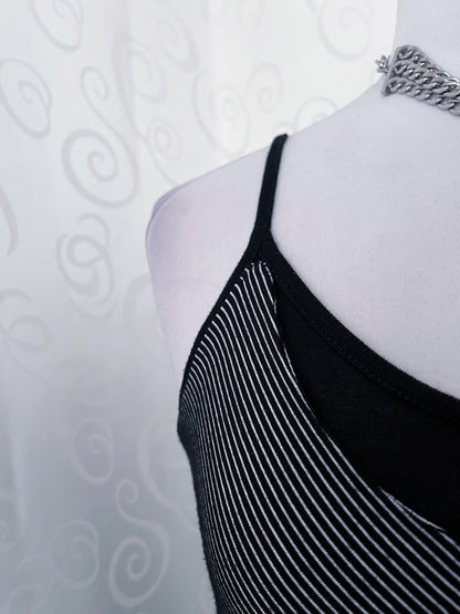 00’s Alt patchwork dress 🕸️🕷️