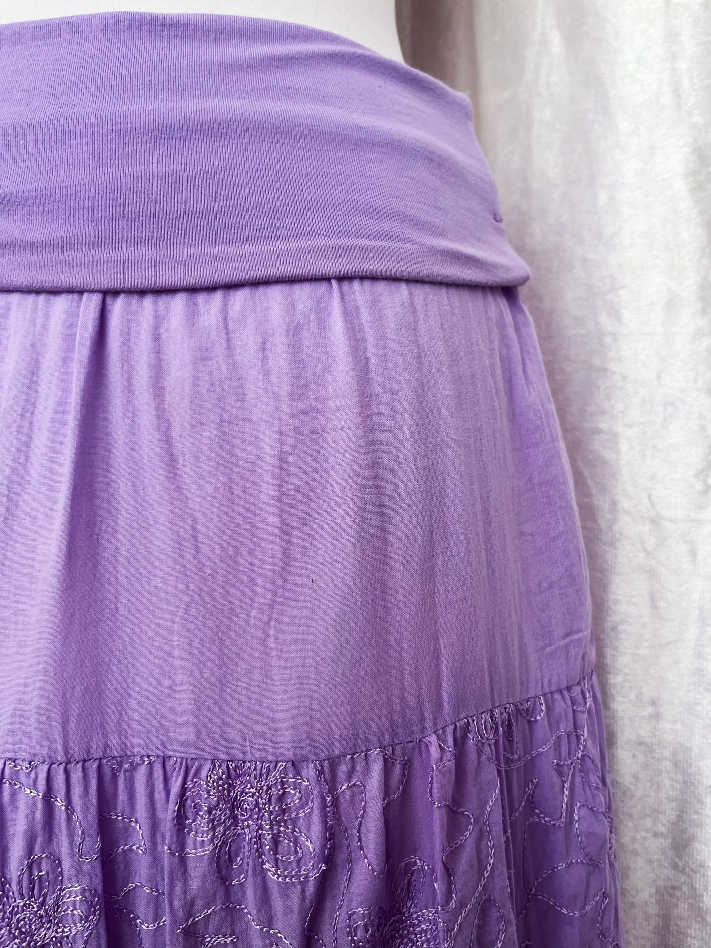 Fairy coquette lilac cotton skirt 💜🎀