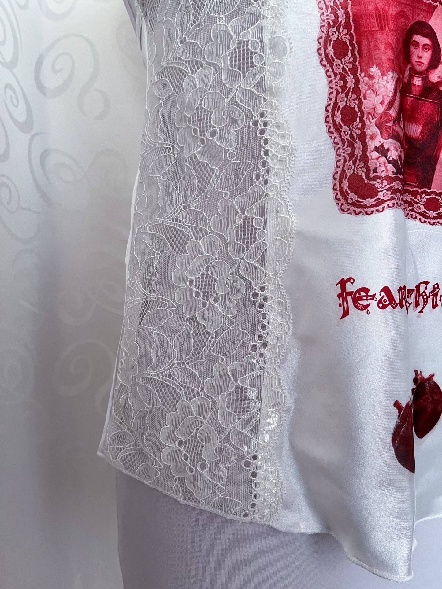 Joan of Arc: Fear Nothing REWORKED cami satin top with lace detail 🗡️🏹
