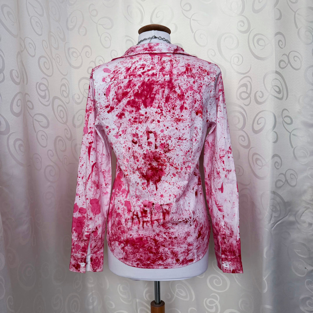 Iconic emo bloody shirt 🫀🩸🔪