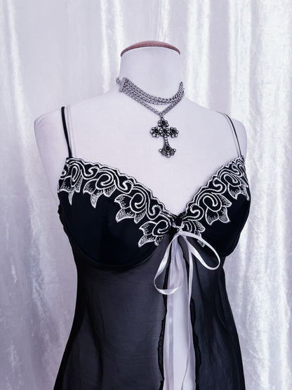 Dark fairy black bustier top 🖤🧚🏼‍♂️