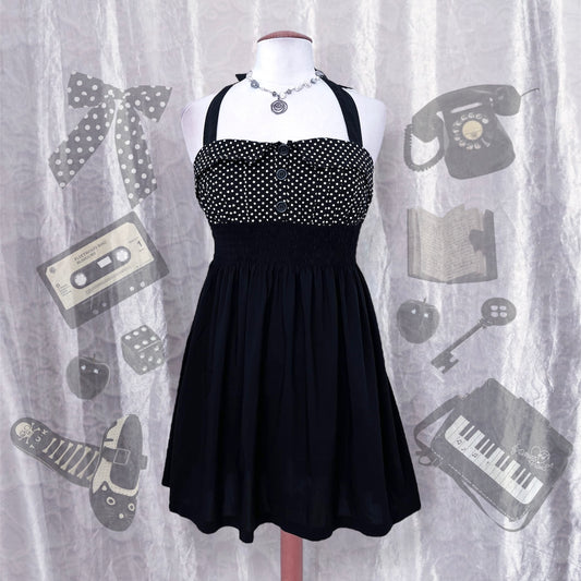 00’s Fishbone polka dress 🎶