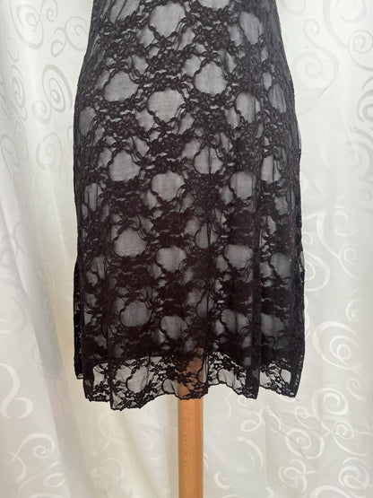 00’s deadstock brown fairy lace dress 🧚🏾🐌