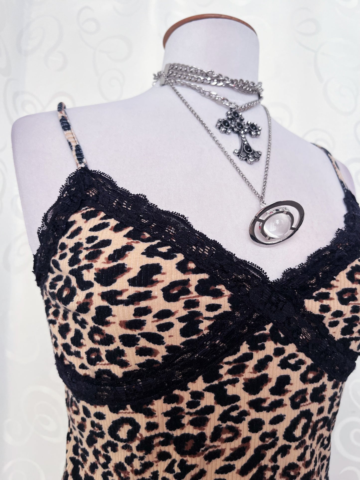 Alt leopard print Pimkie cami top 🐆🖤