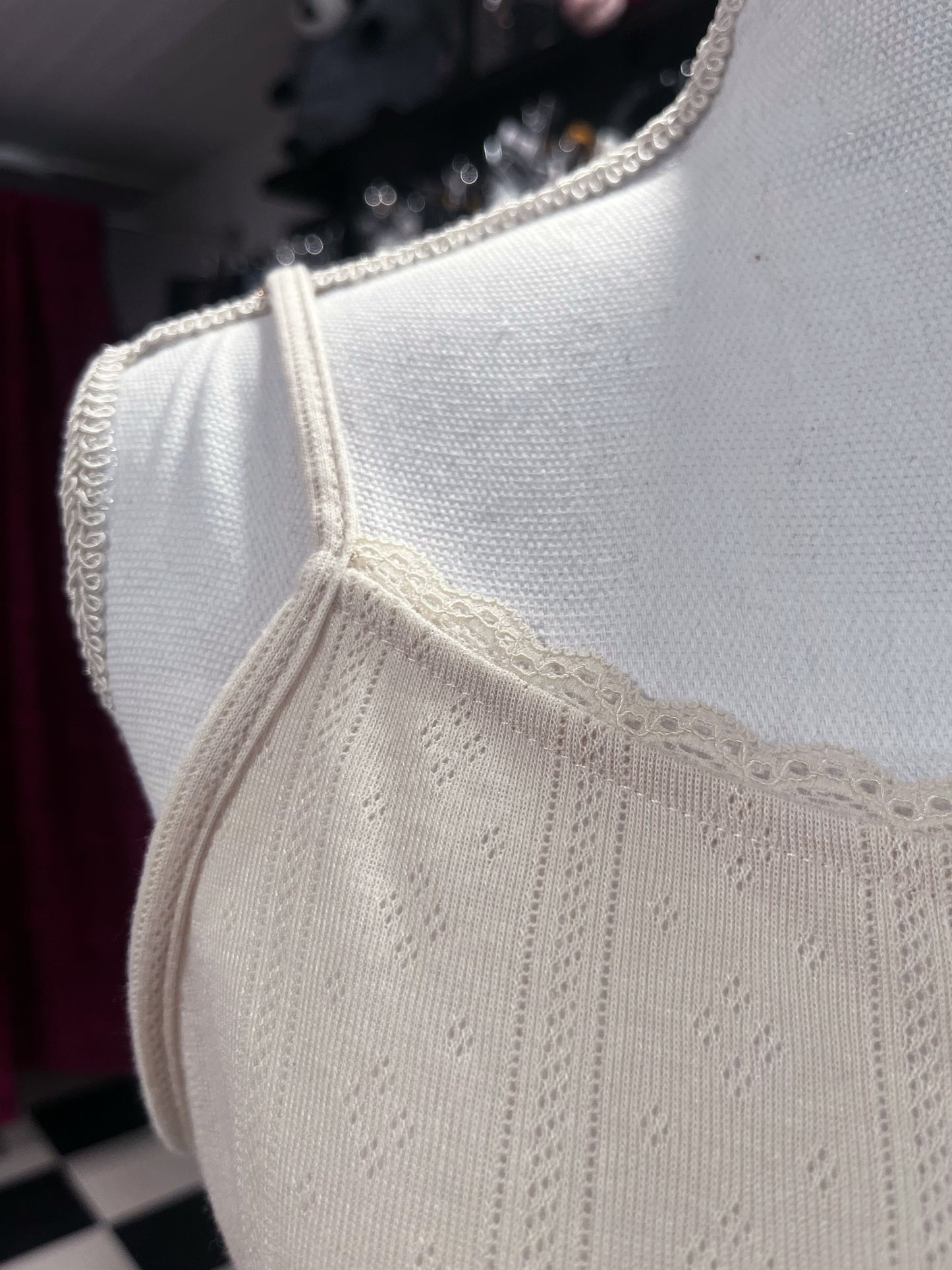 Hellish cupids REWORKED creamy knit style top 💋