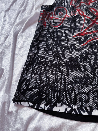 Alternative fishnet top ❤️🕸️