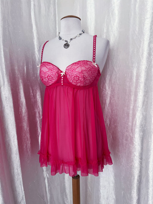 Cutest H&M coquette pink babydoll 🎀💕