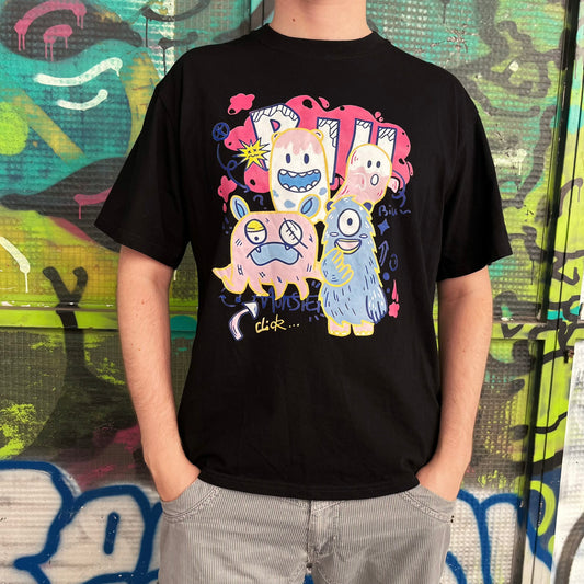 Asian colorful monsters T-Shirt 💞🌀
