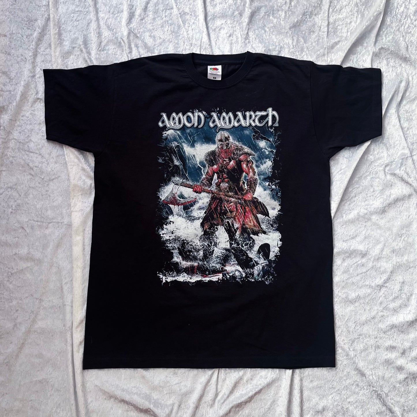 Men’s/Masc Amon Amarth Jomsviking European Tour 2016 T-Shirt 🪓