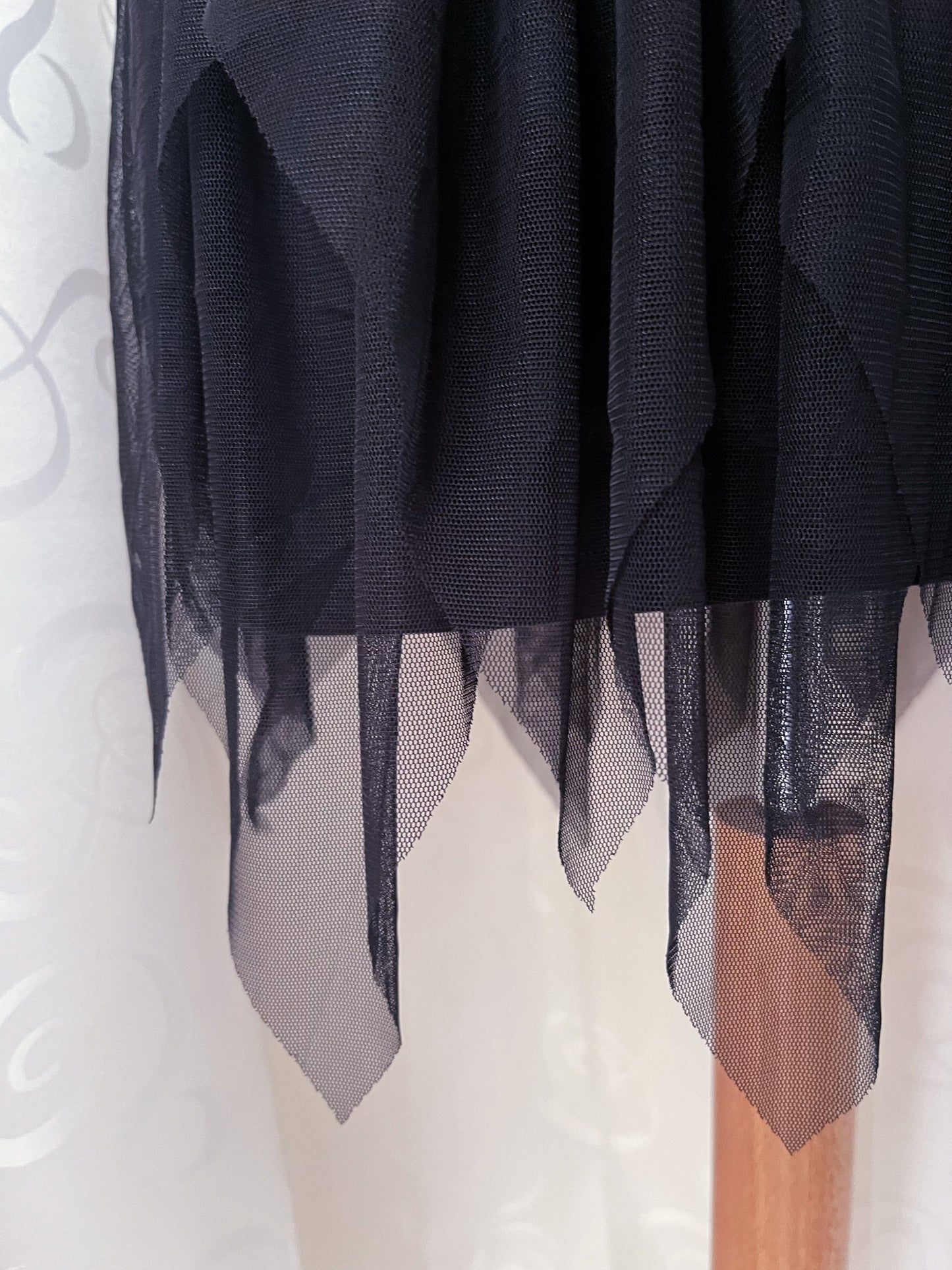 Witchy/Dark fairy tulle pointy skirt 🦇