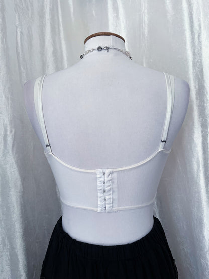 Sisley white corset top 🥧