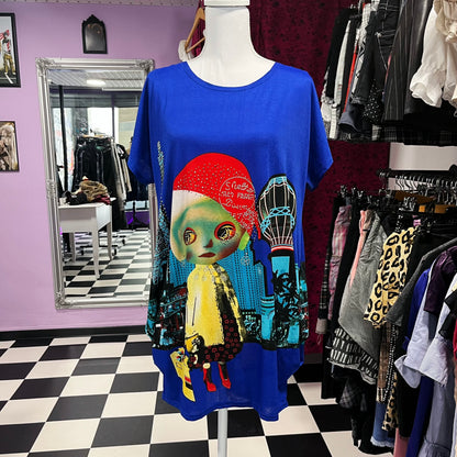 Twee Blythe in Paris oversize tee 🌀
