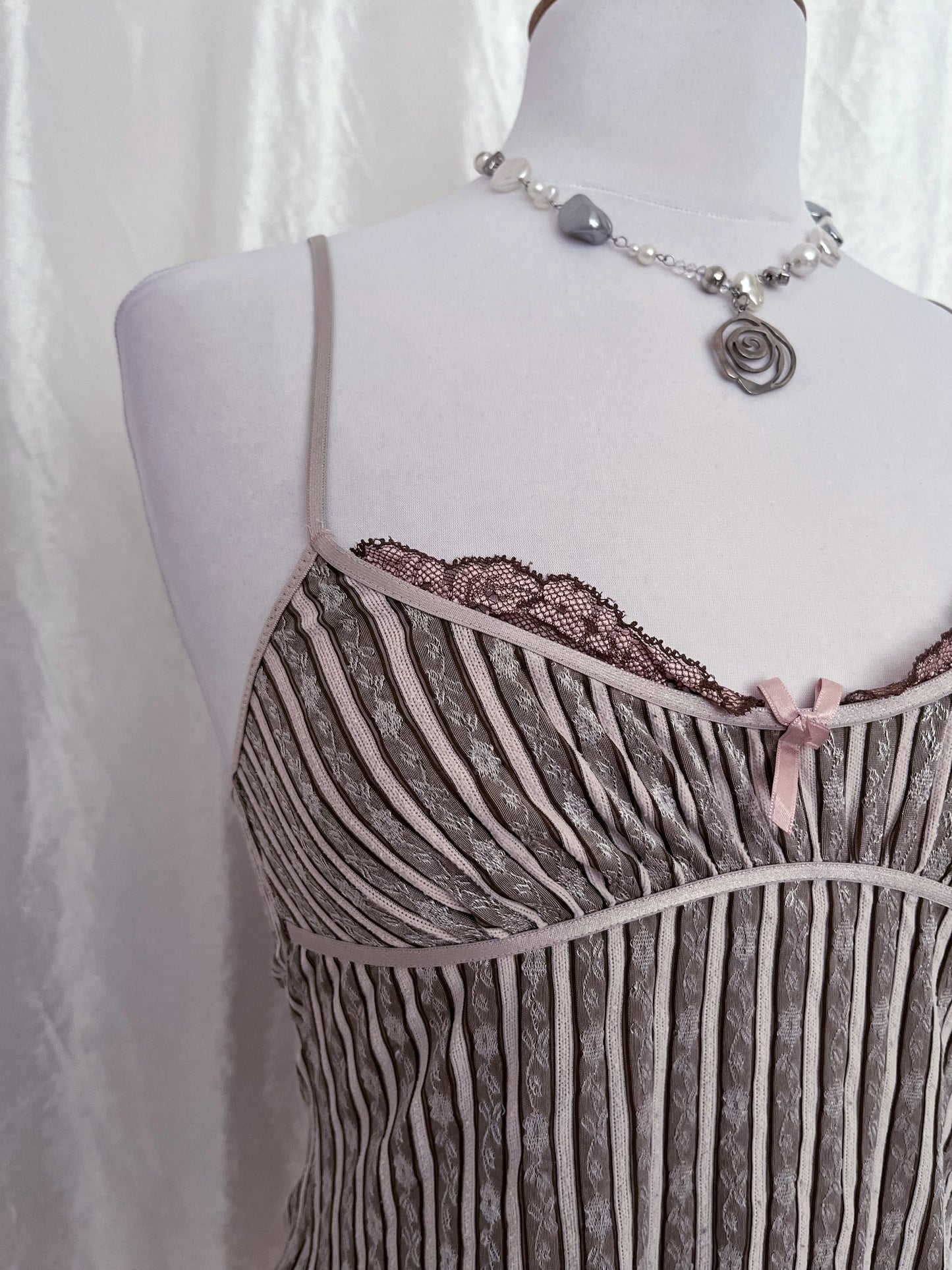 00’s coquette lingerie top 🎀✨