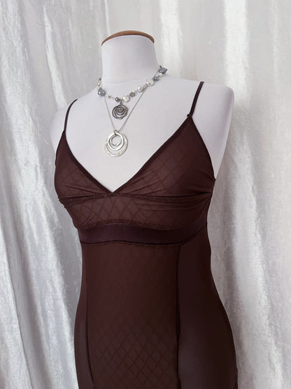 Triumph iconic mesh brown babydoll 🧸