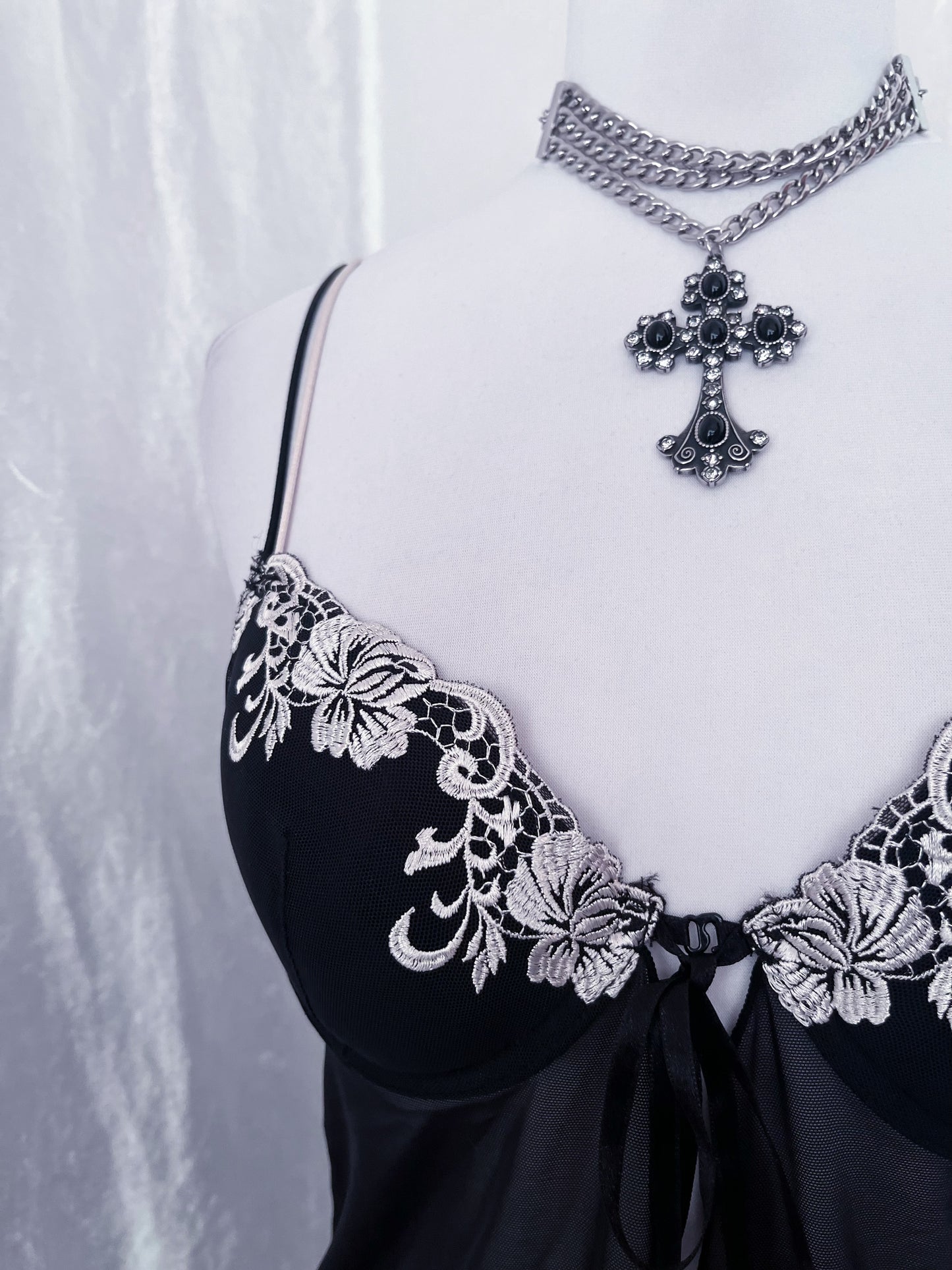 Dark fairy bustier top 🖤🎀
