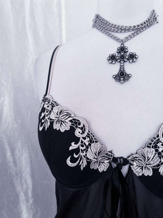 Dark fairy bustier top 🖤🎀