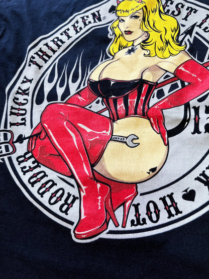 00’s Lucky 13 alt trade mark tee 😈