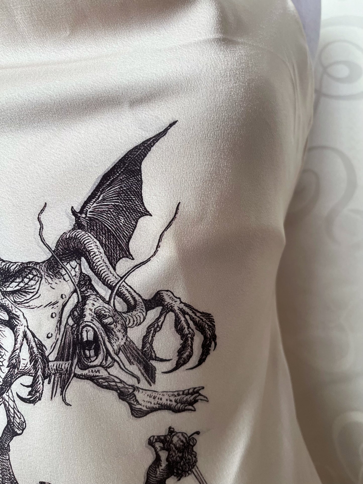 Jabberwocky REWORKED cami satin top 🐲🗡️