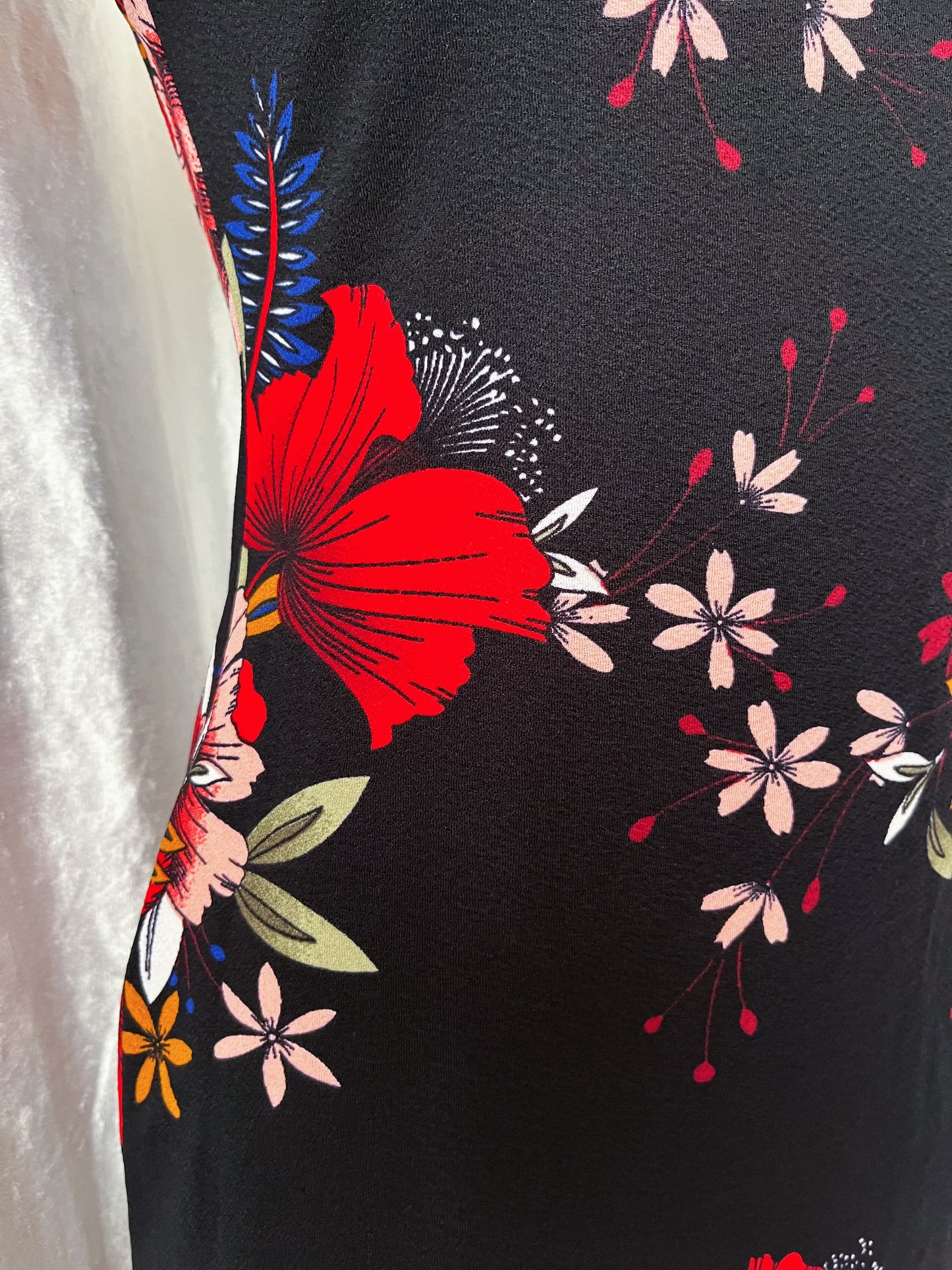 Beautiful Qipao style floral dress 🌺🌷