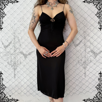 Witchy black dress 🦇🌀