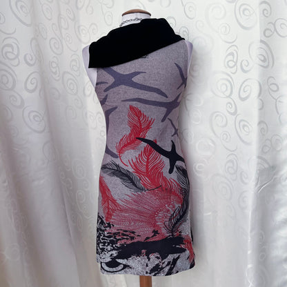 00’s Alt owl print dress 🖤🦉